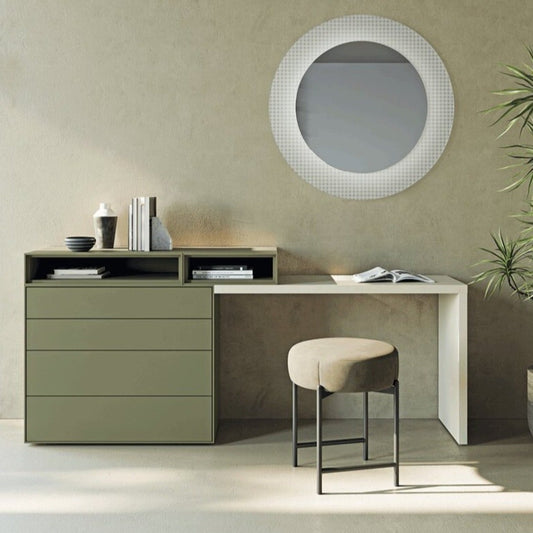 Modula Composition ST4 Modular Desk with Drawers