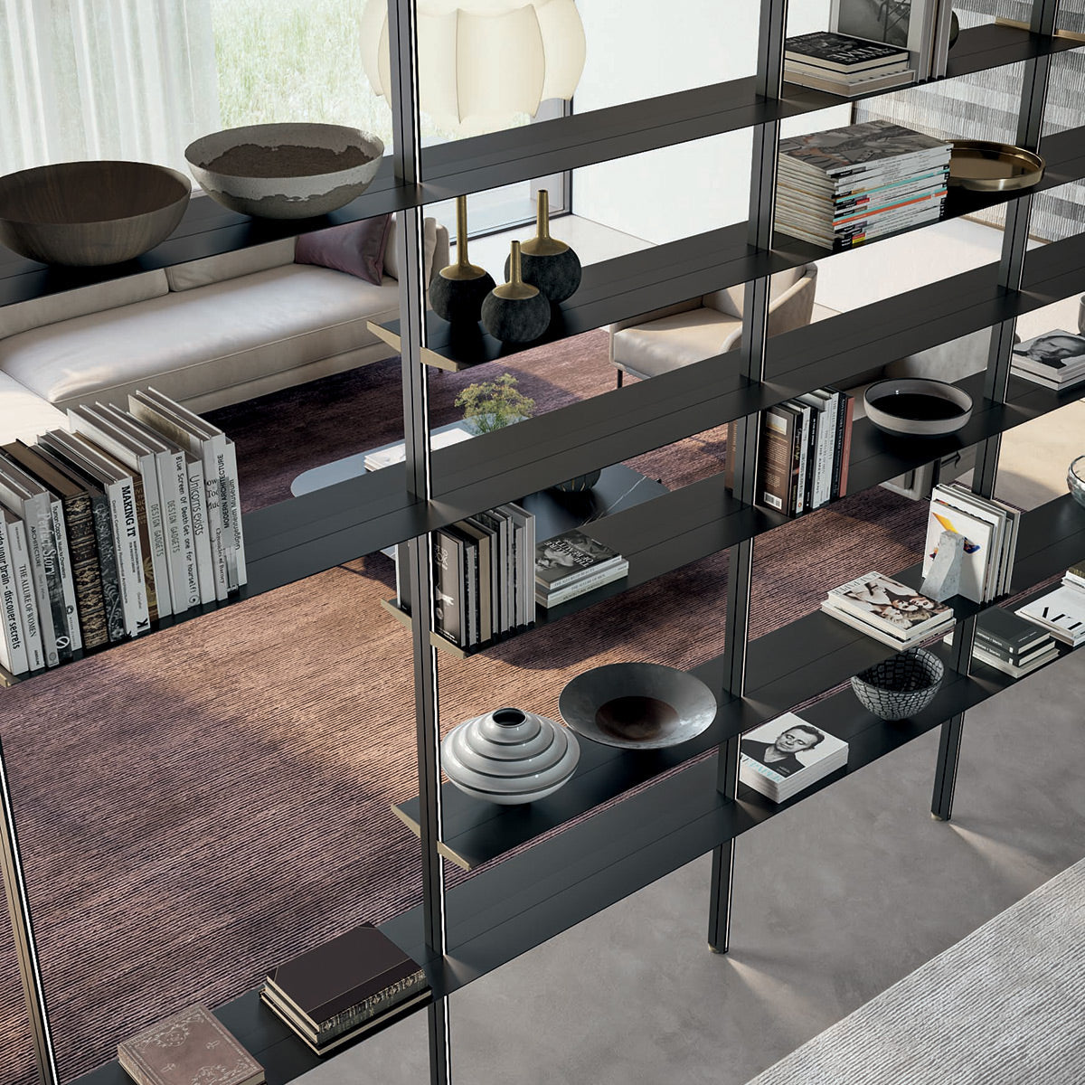 Bamboo Bookcase by Dall'Agnese