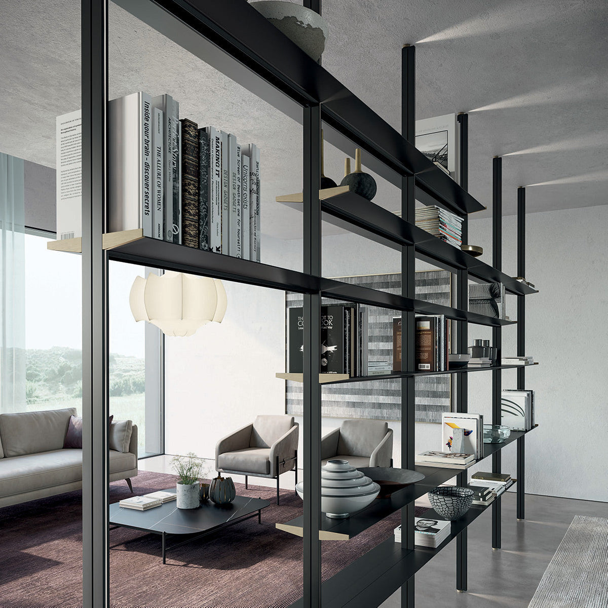 Bamboo Bookcase by Dall'Agnese