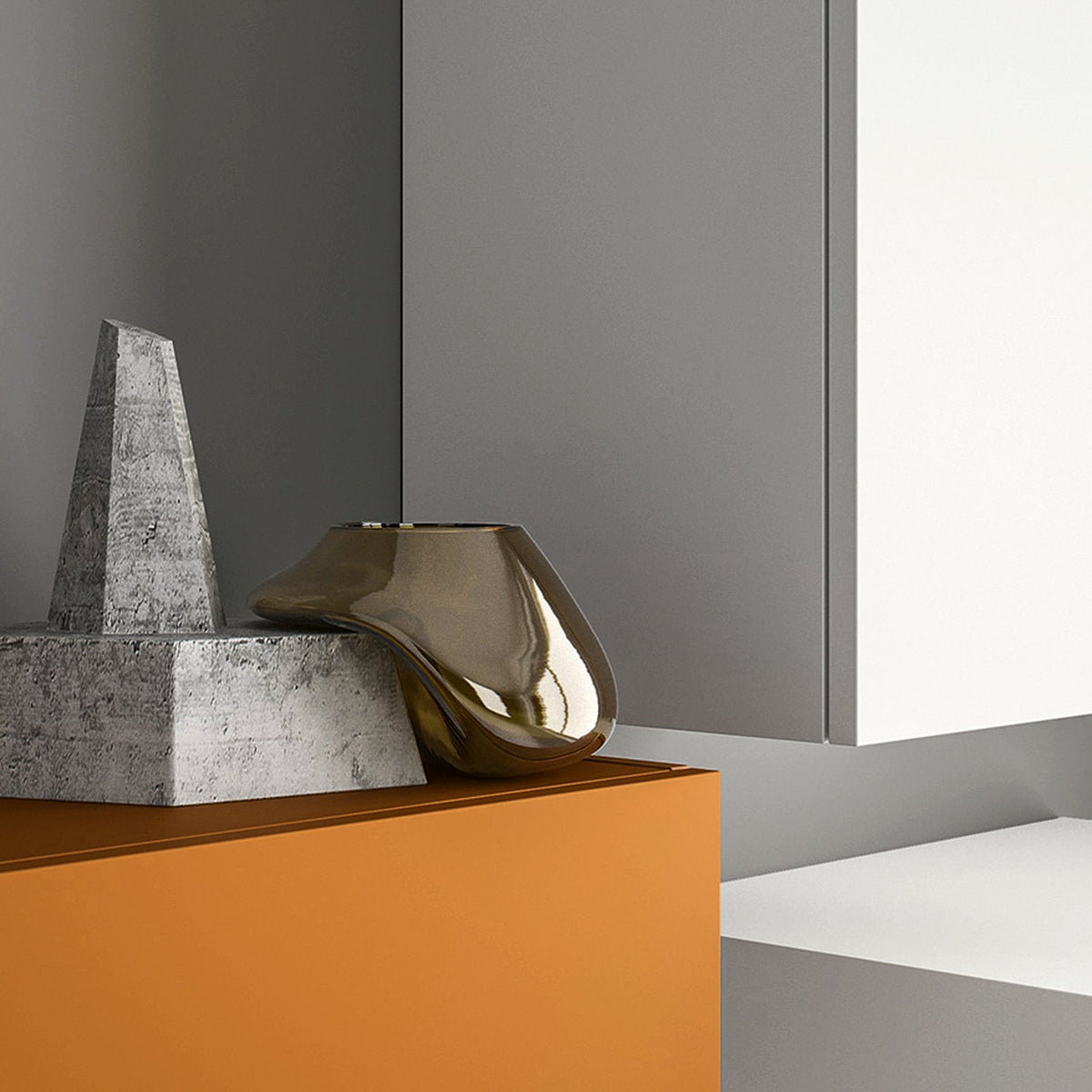 Slim 102 Composition TV Media Unit by Dall'Agnese