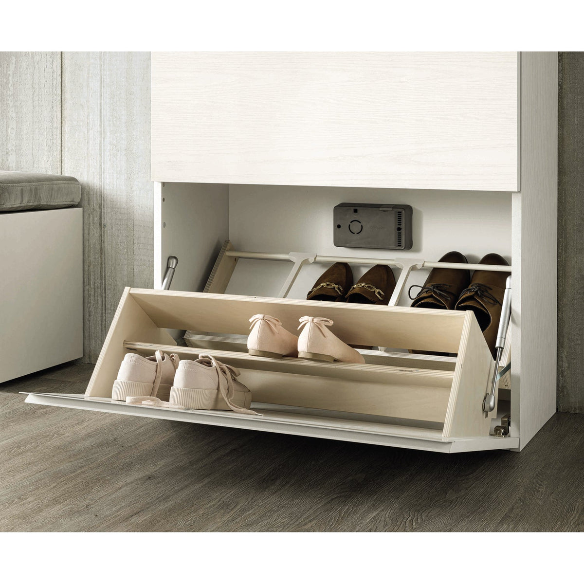 Minima Contemporary 4 Doors Shoe Storage by Birex
