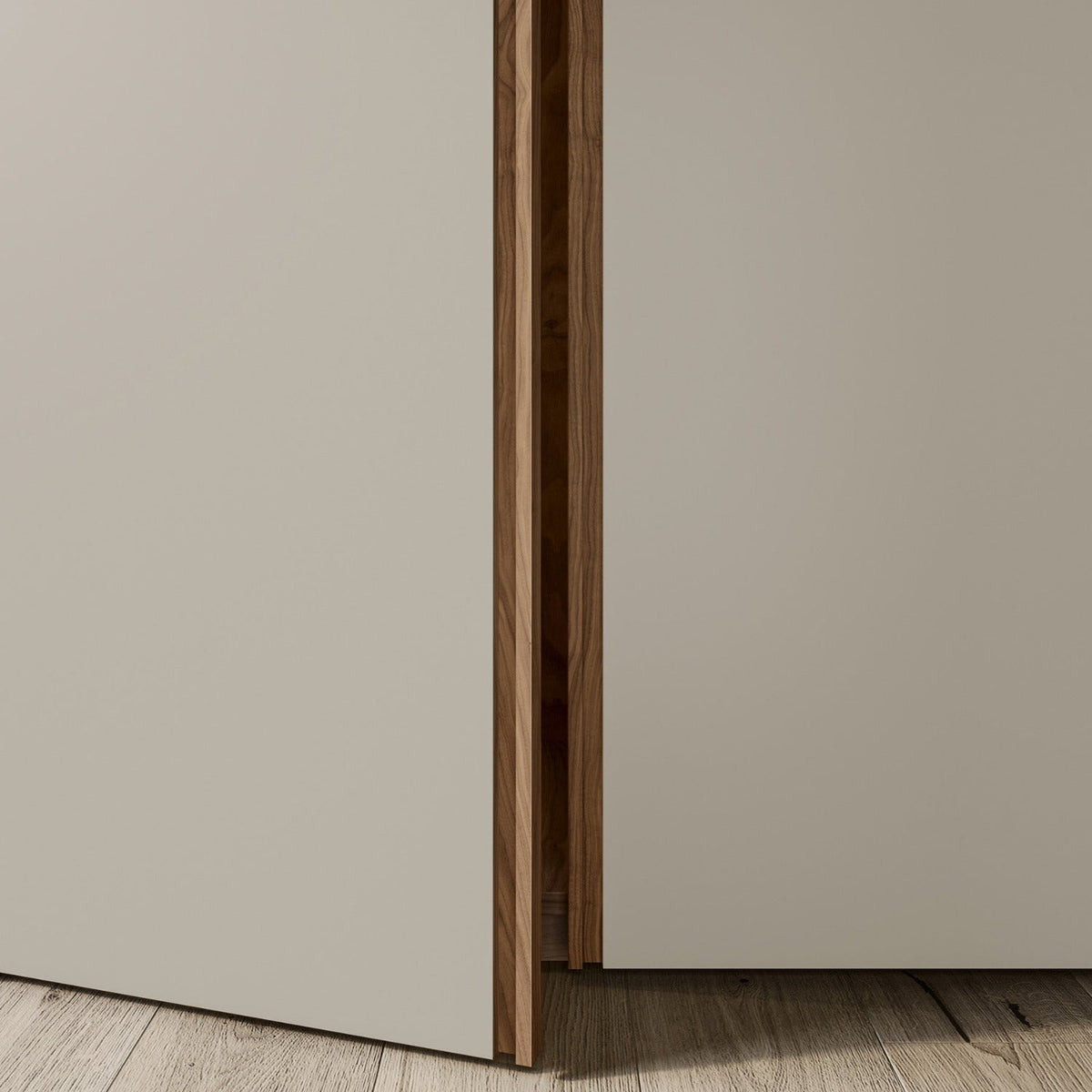 Emotion Up Wardrobe with Green Hinged Doors