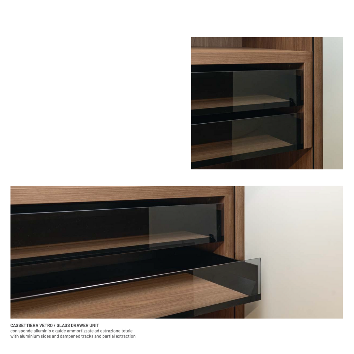 Emotion Up Tecno Hinged Door Wardrobe