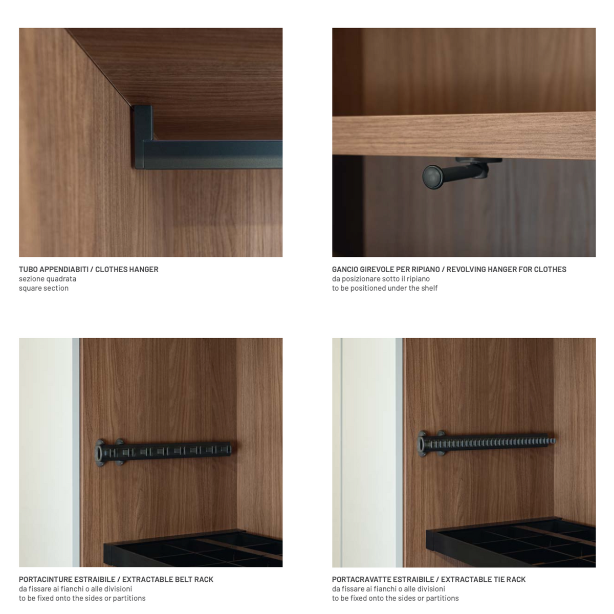 Emotion Up Wardrobe with Green Hinged Doors
