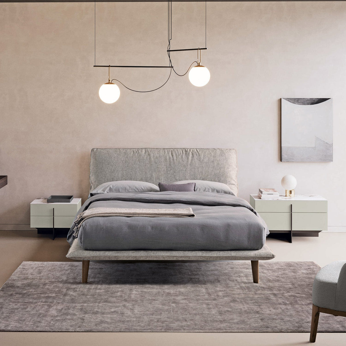 Katana bedside table by Dall'Agnese