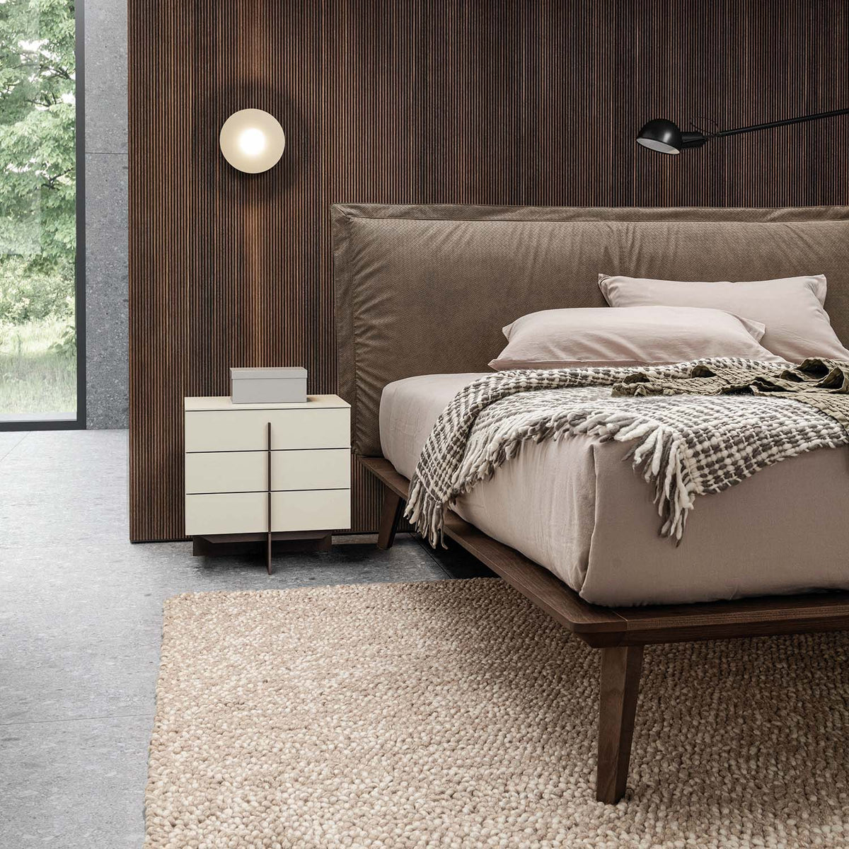 Katana bedside table by Dall'Agnese