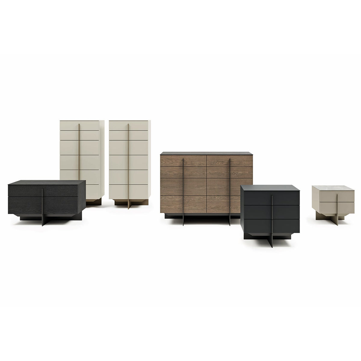 Katana bedside table by Dall'Agnese