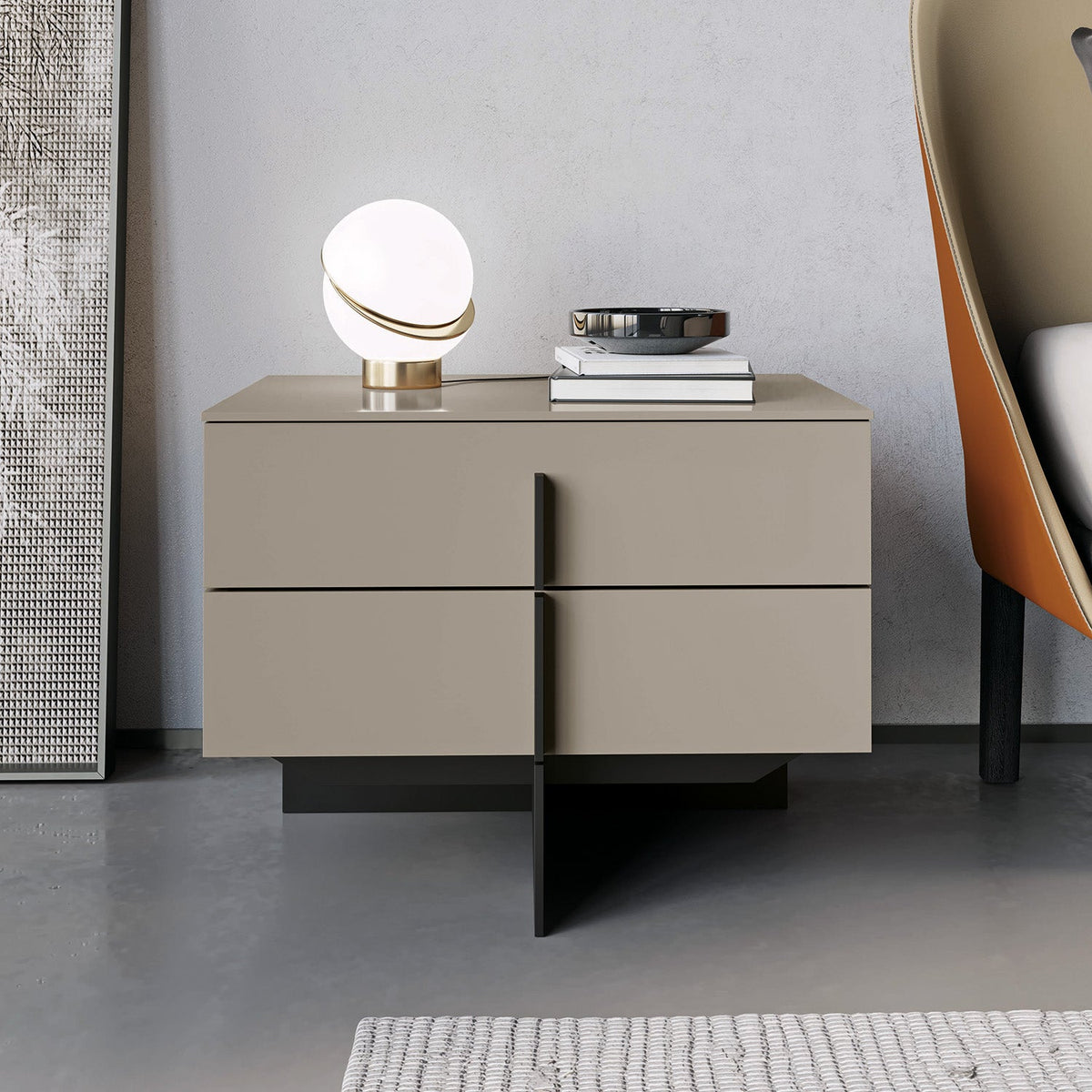 Katana bedside table by Dall'Agnese