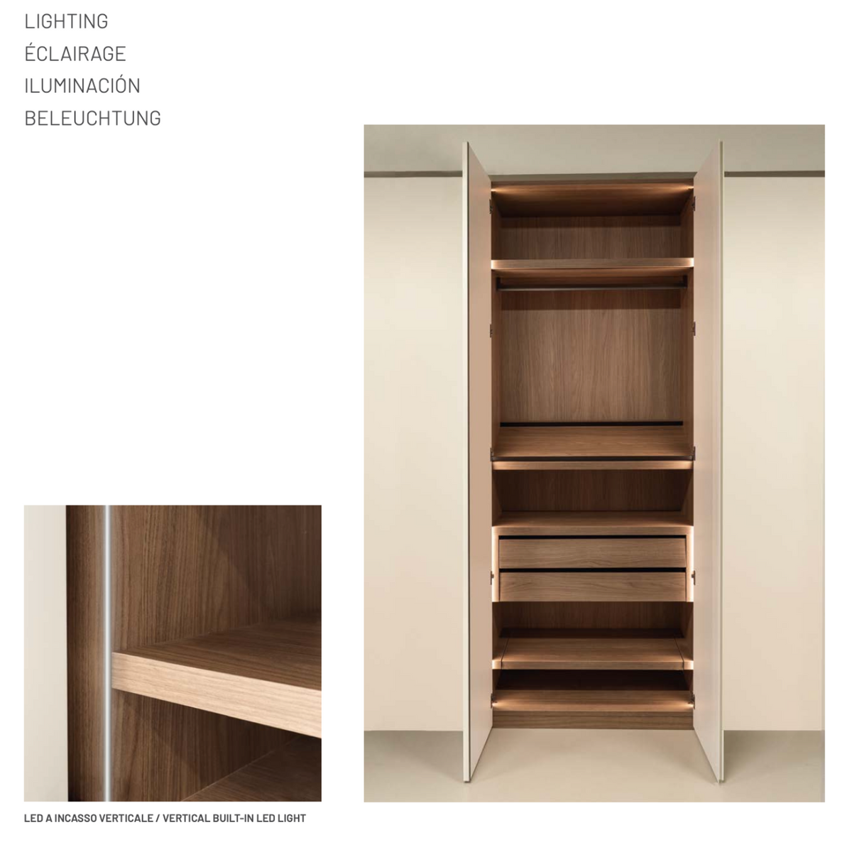 Emotion Up Simply Hinged Doors Wardrobe