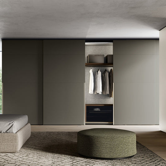 Emotion Up Green Sliding Doors Wardrobe