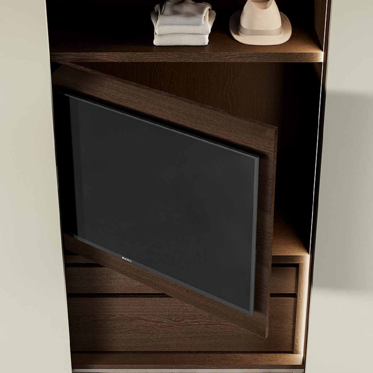 Emotion Up Wardrobe with Simply Sliding Doors