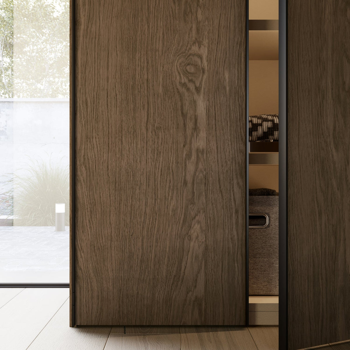 Emotion Up Wardrobe with Origami Hinged Doors