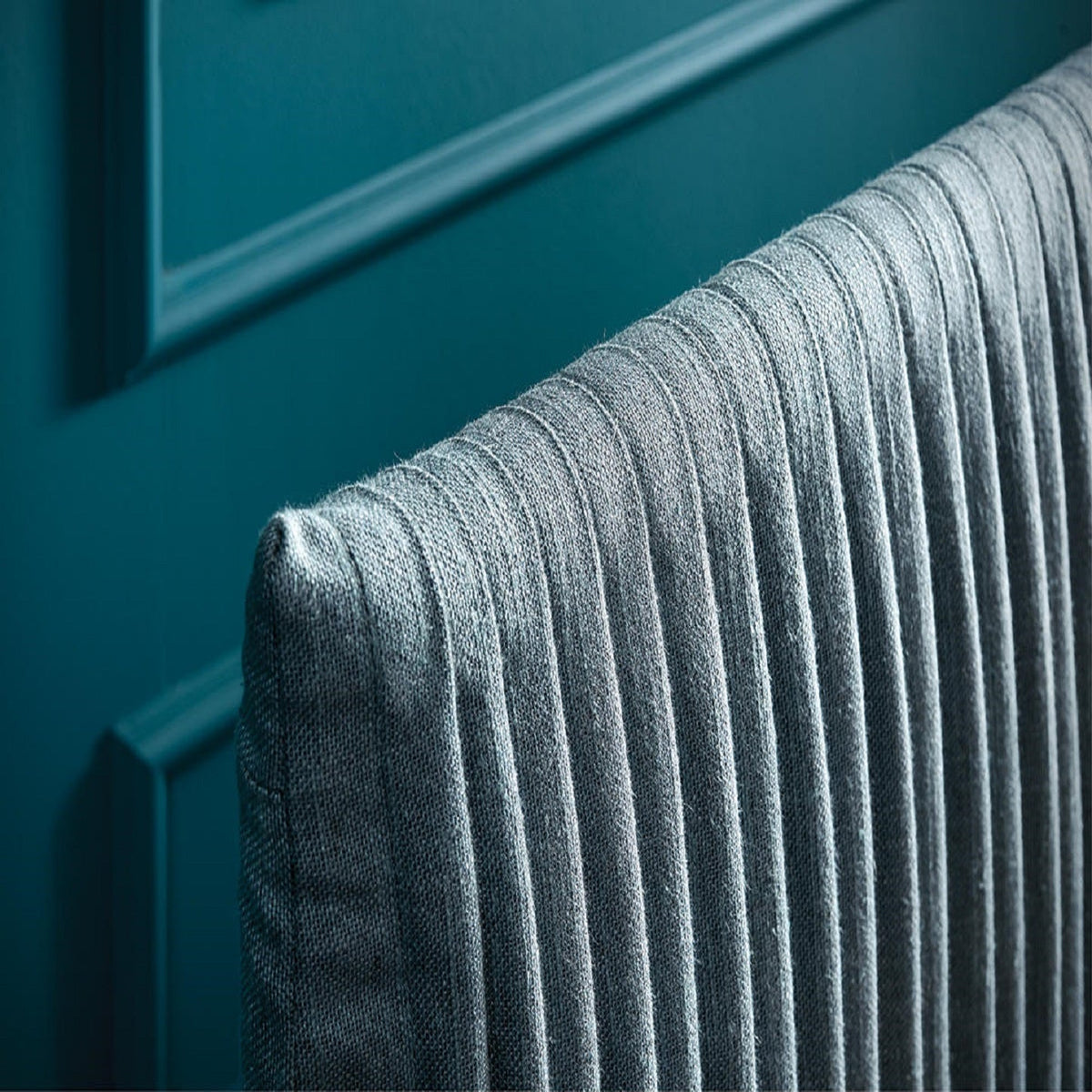 Plisse' Upholstered Double Bed in Lima 31 by Dall'Agnese