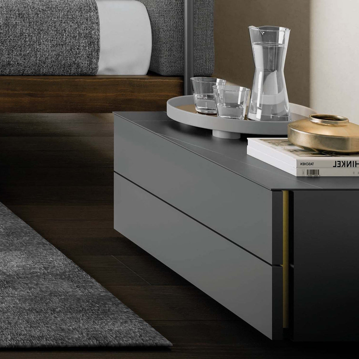 Supernova bedside table by Dall'Agnese