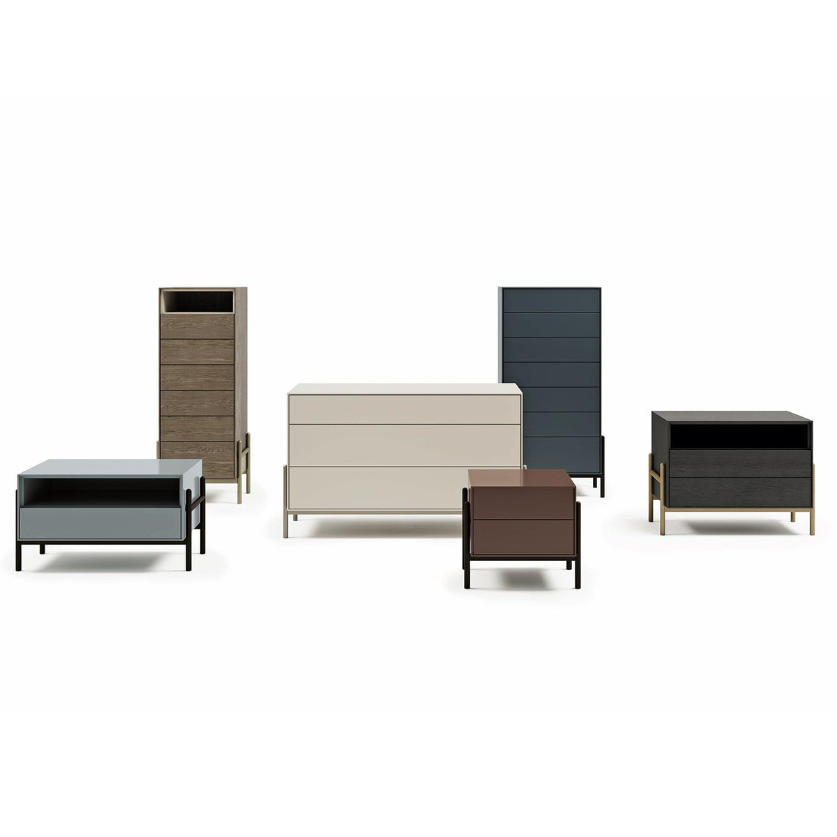 Supernova bedside table by Dall'Agnese