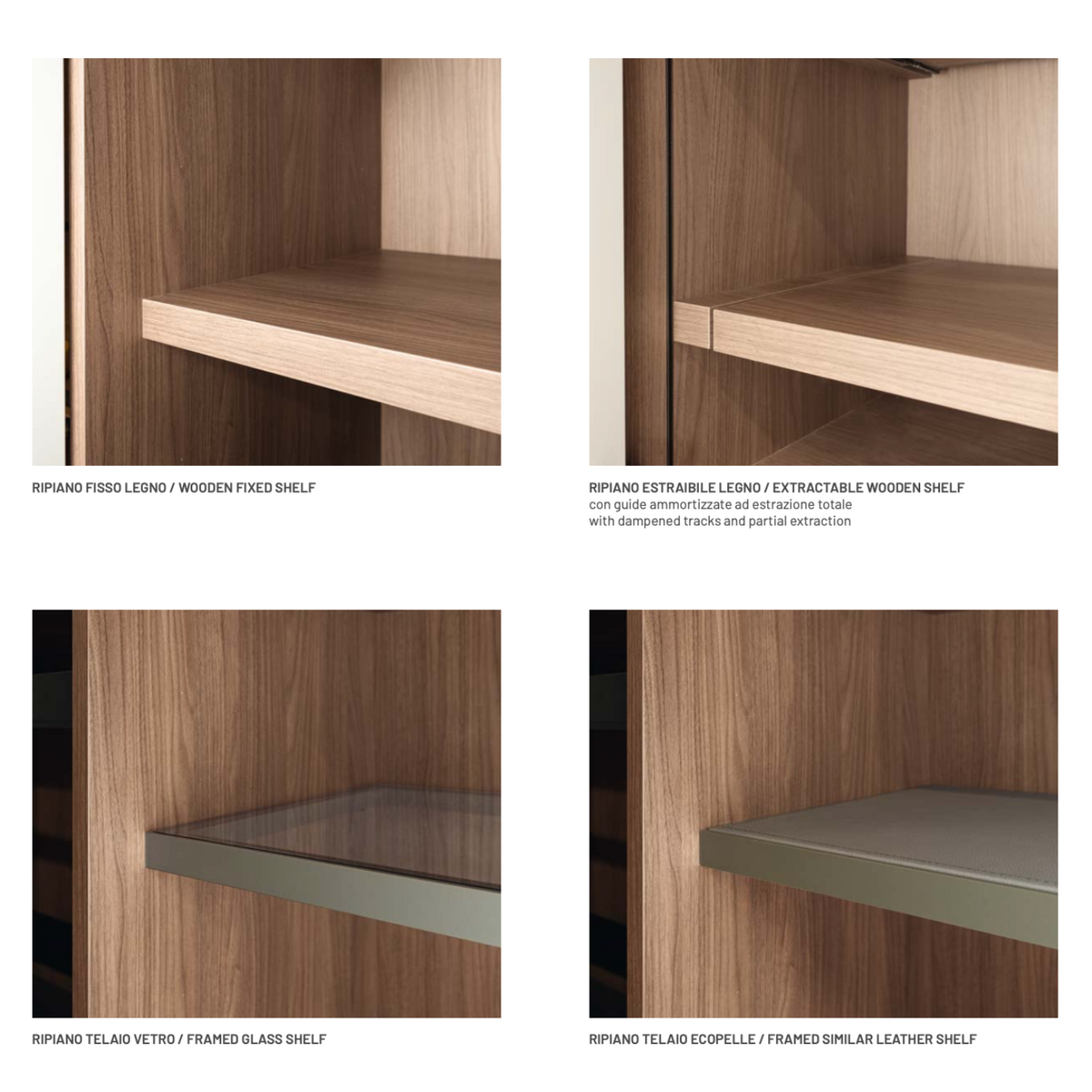 Emotion Up Wardrobe with Cinta Hinged Doors