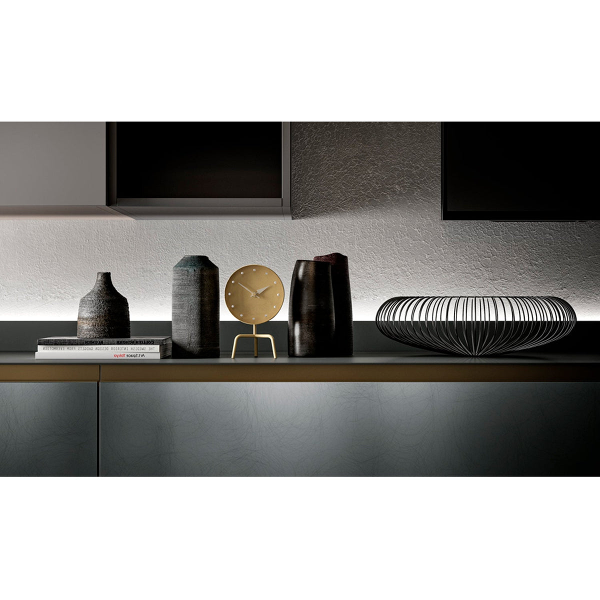 Slim Up 05 Composition TV Media Unit by Dall'Agnese