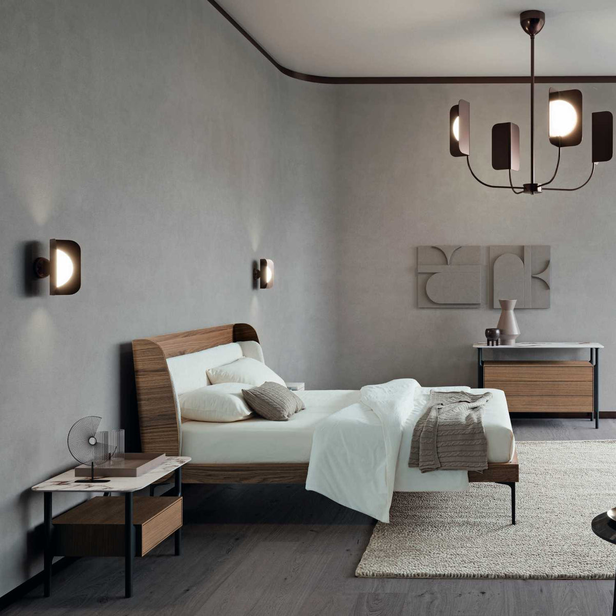 Tepu bedside table by Dall'Agnese