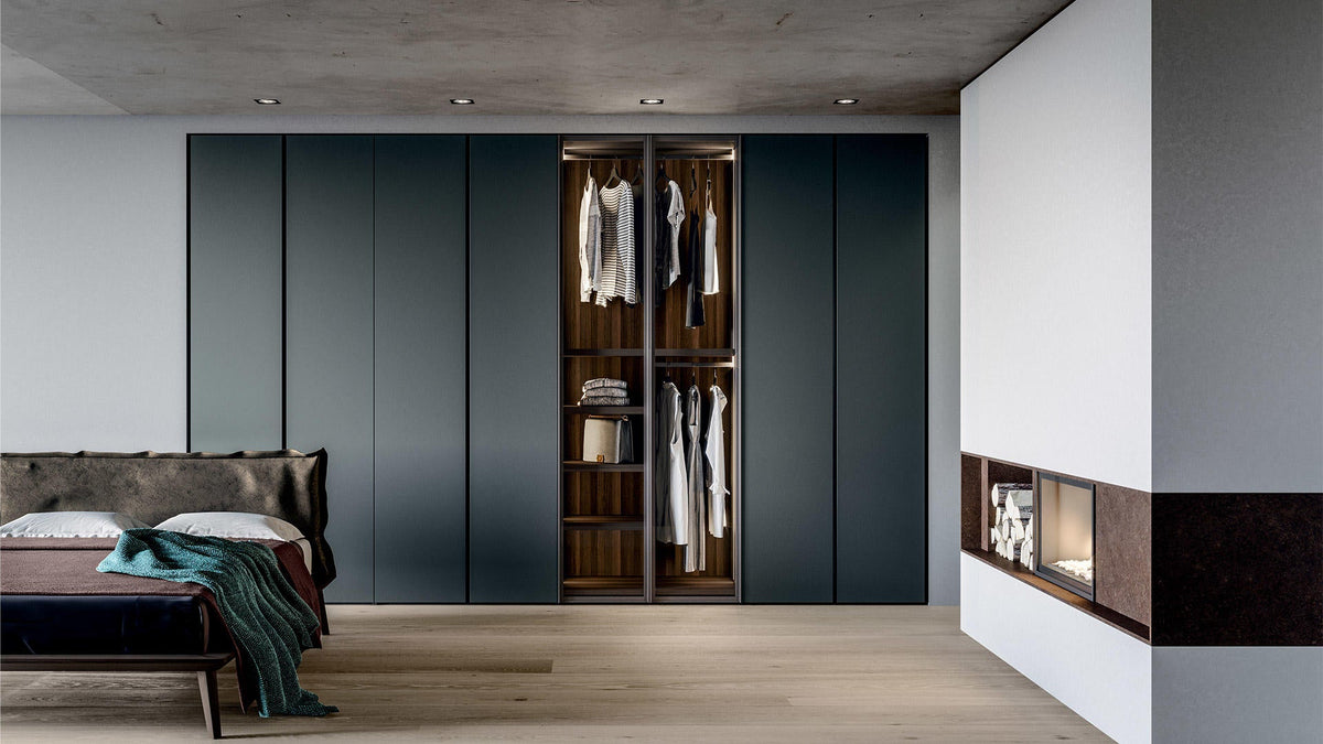 Emotion Up Tecno Wardrobe with Hinged Doors
