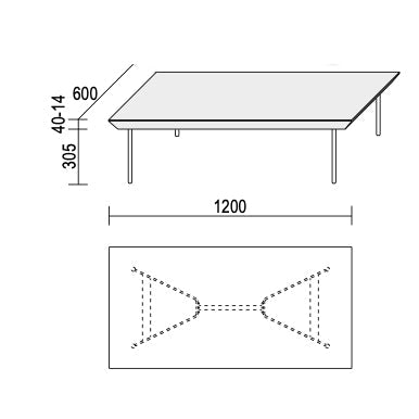 Azimut Coffee Table by Dall'Agnese