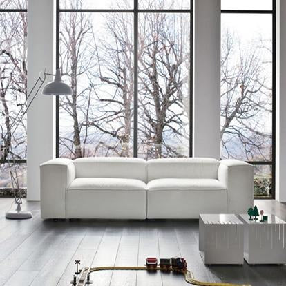 Comfort contemporary sectional Italian sofa by Dall'Agnese
