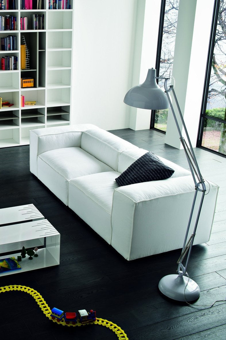 Comfort contemporary sectional Italian sofa by Dall'Agnese