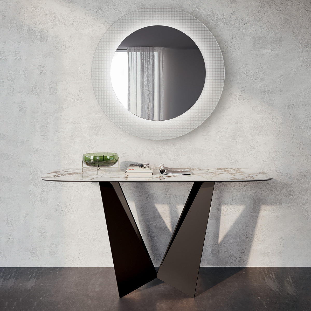Eiffel Console Side Table by Dall'Agnese