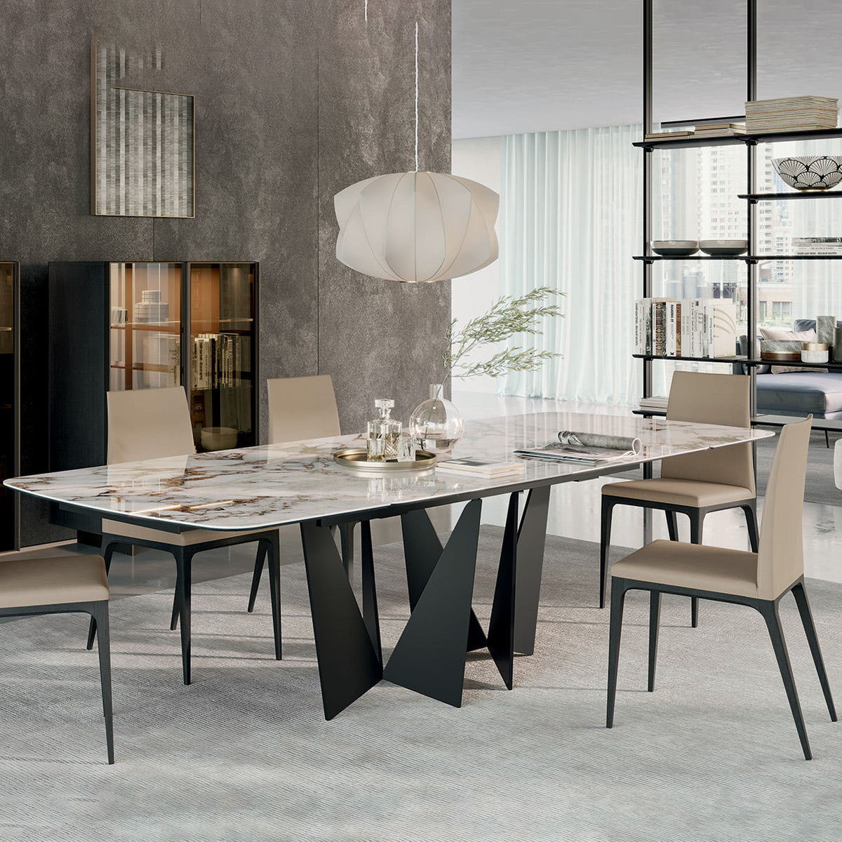 Eiffel Extendable Dining Table – Dall'Agnese | Italian Elegance & Versatile Design