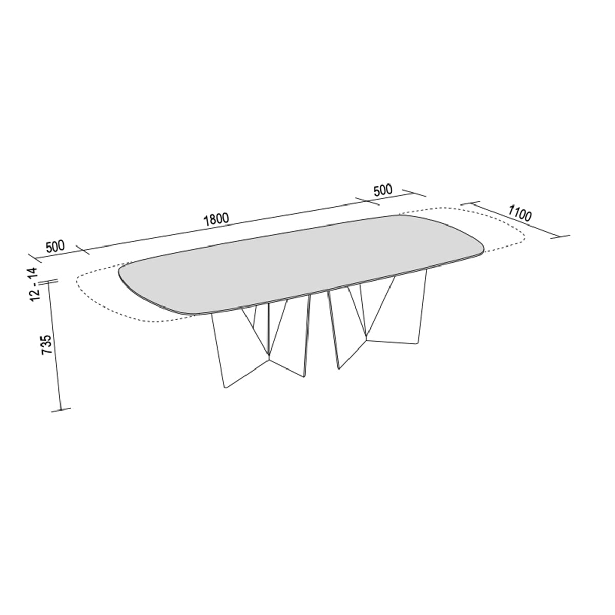 Eiffel Extendable Dining Table – Dall'Agnese | Italian Elegance & Versatile Design