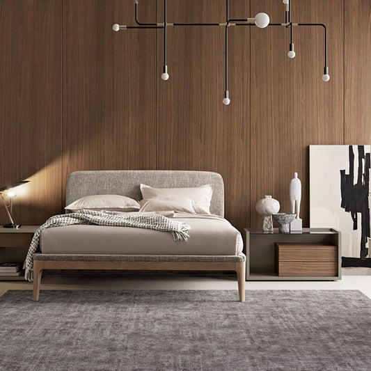 Elegance Bed with Upholstered Frame