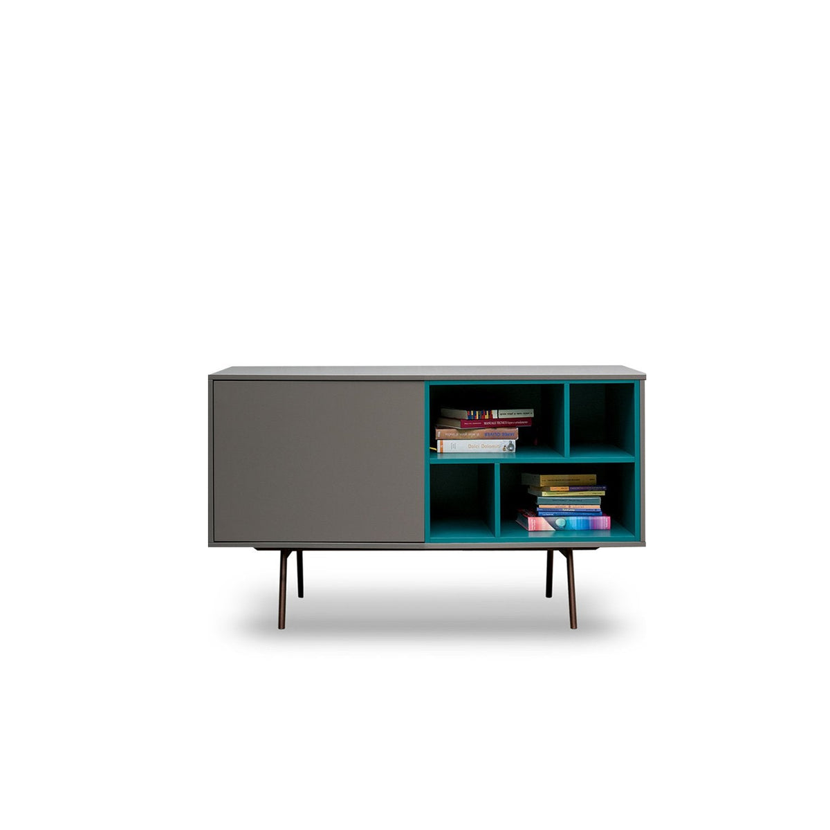 Code 1 Small Sideboard with Open Element – Dall'Agnese | Modern Storage