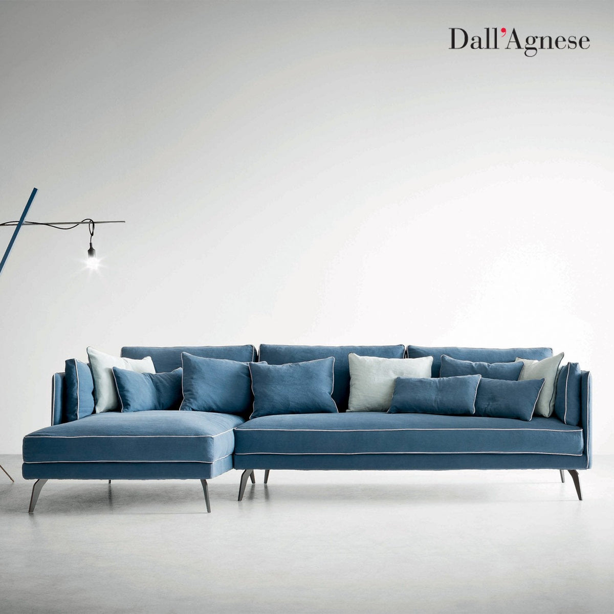 Milton contemporary Italian designer sofa by Dall'Agnese