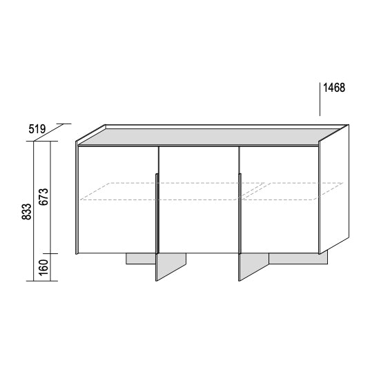 Katana Sideboard – Dall'Agnese | Italian Craftsmanship & Modern Design