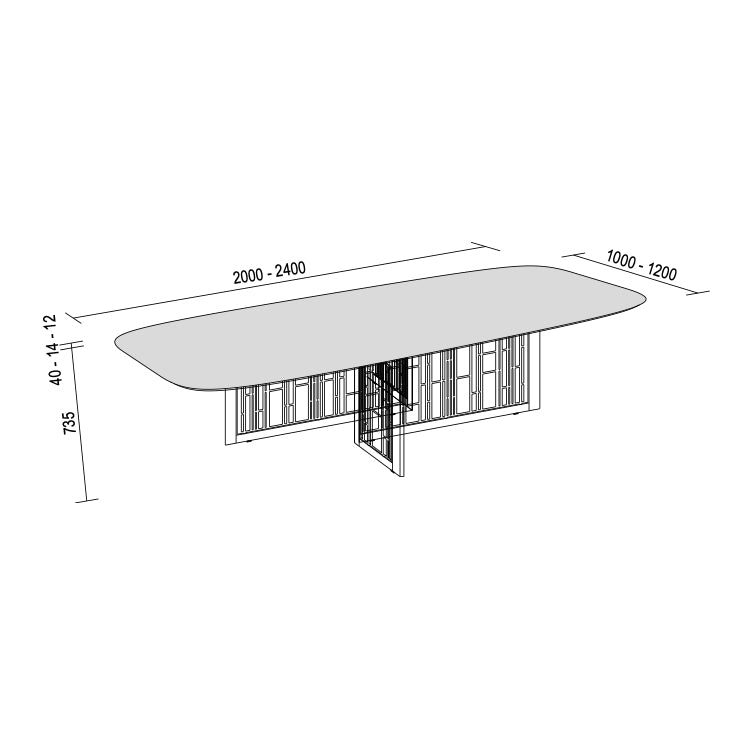 Mastertable Dining Table – Dall'Agnese | Italian Craftsmanship & Luxury Design