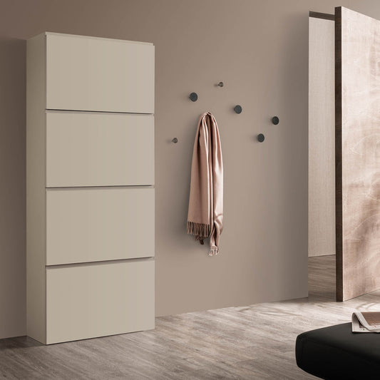 Minima Contemporary 4 Doors Shoe Storage by Birex