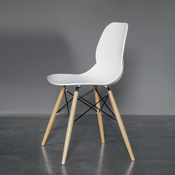 Caligola Chair by Dall’Agnese | Wood Eiffel Legs & Modern Comfort