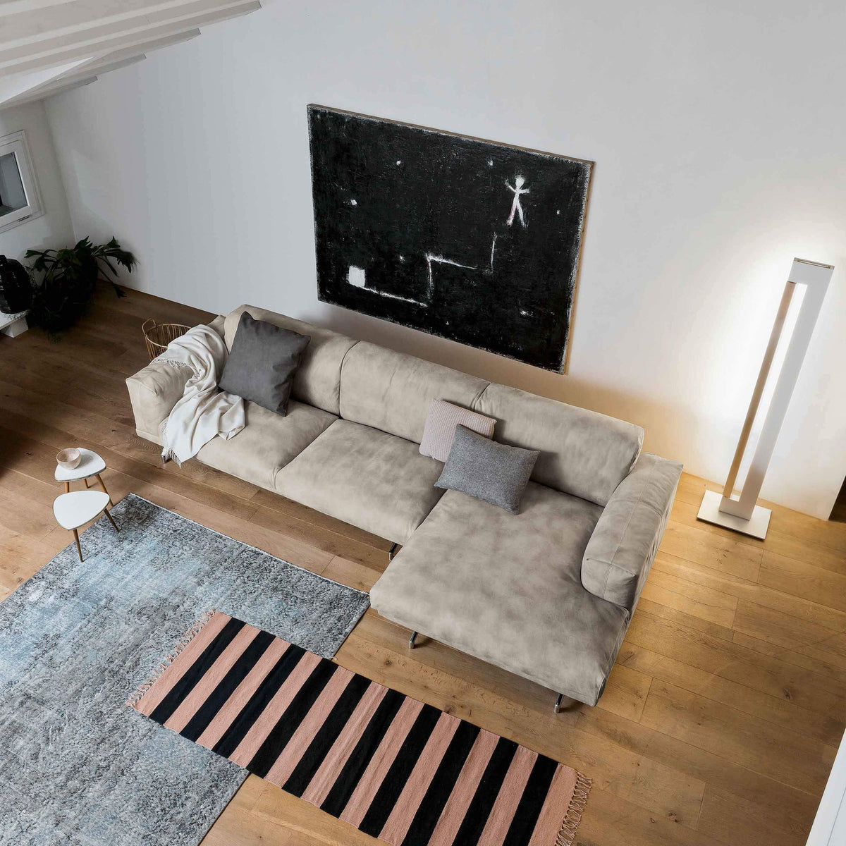 Poldo modern sectional sofa by Dall'Agnese