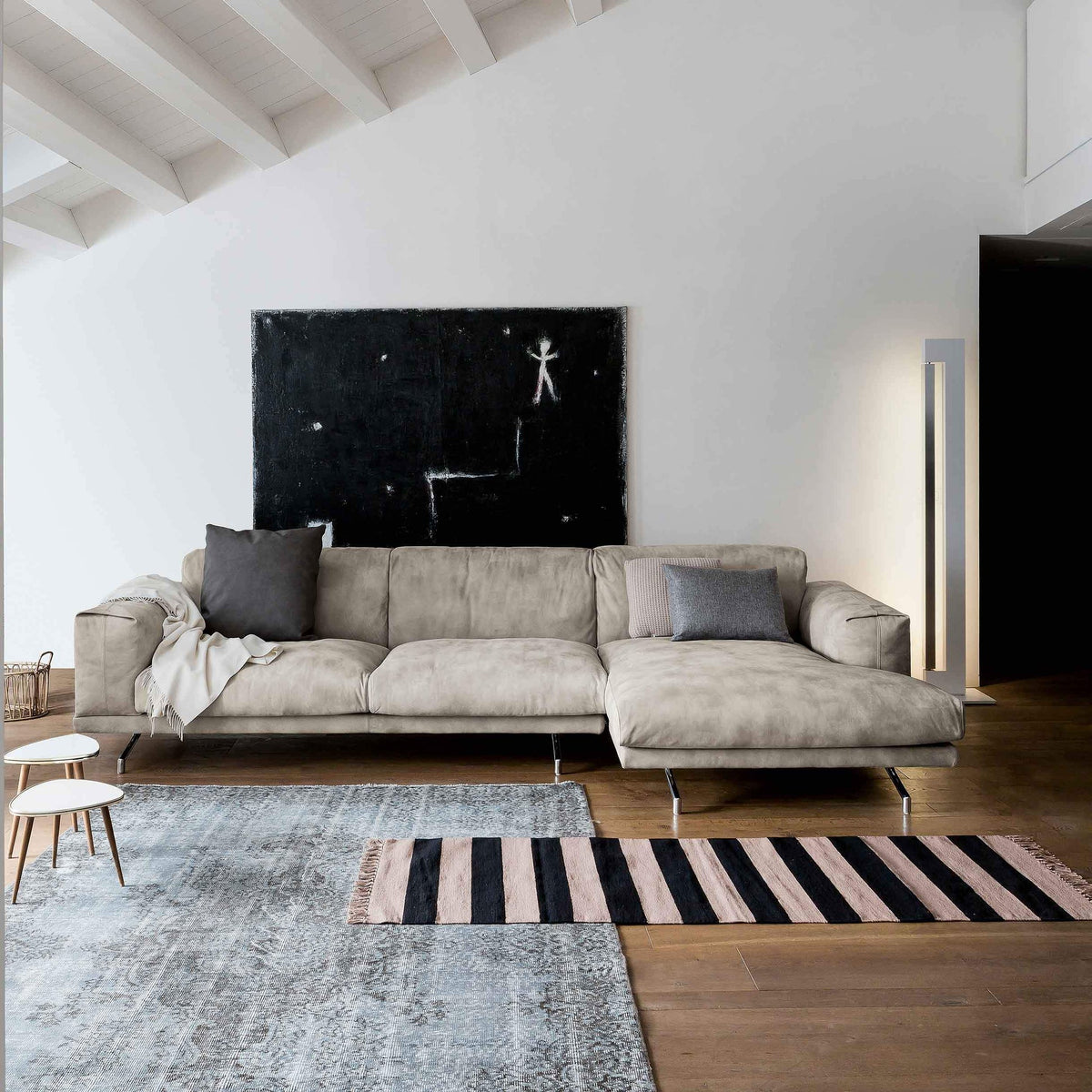 Poldo modern sectional sofa by Dall'Agnese