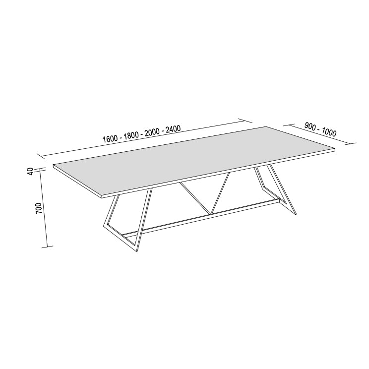 Radar Dining Table – Dall'Agnese | Italian Craftsmanship & Modern Elegance