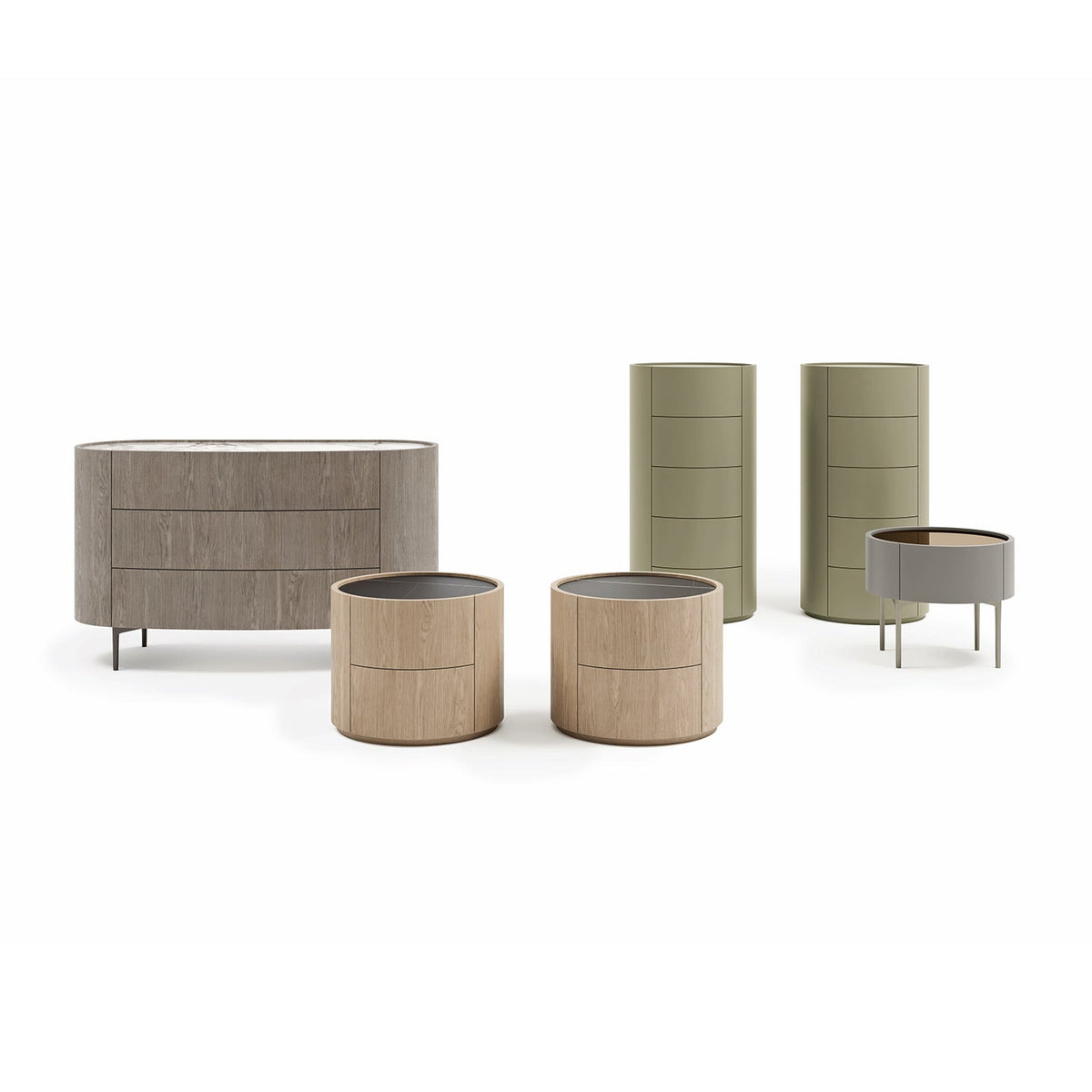 Ronda bedside table by Dall'Agnese