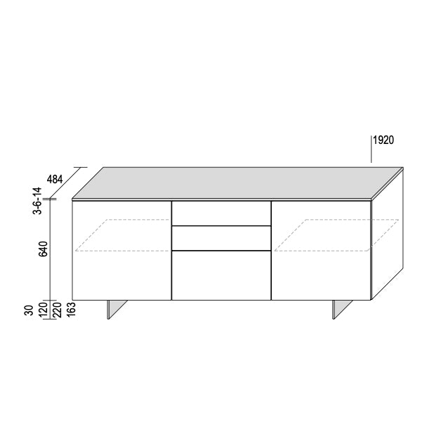 Slim Sideboard – Dall'Agnese | Modern Italian Storage & Elegance
