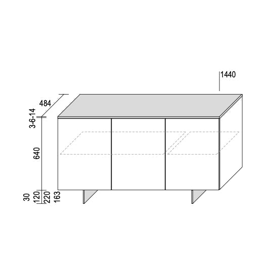 Slim Sideboard – Dall'Agnese | Modern Italian Storage & Elegance