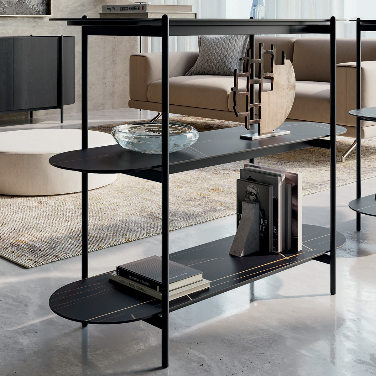 Supernova Ceramic Bookcase by Dall'Agnese