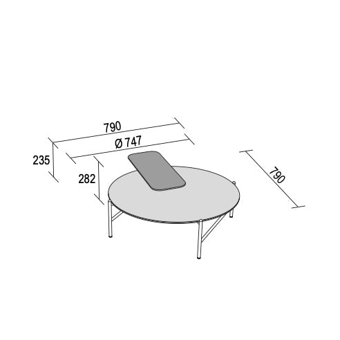 Supernova Coffee Table by Dall'Agnese